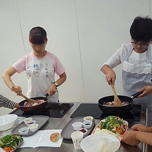 8월 여성장애인복지증진"요리교실" 활동